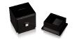 Raisins tissue box in numbered edition, black lacquered with clear crystal clear - Lalique